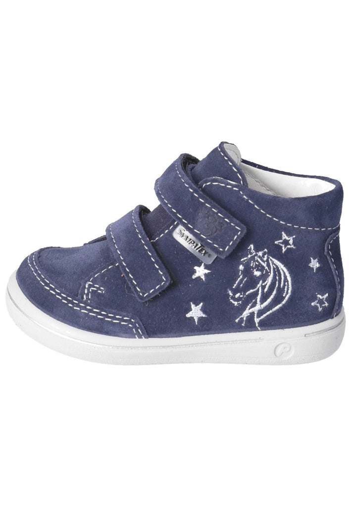 Pepino Halbschuhe Veloursleder Dunkelblau - surf4shoes