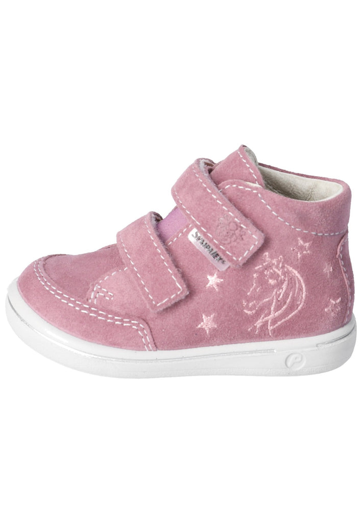 Pepino Halbschuhe Veloursleder Pink - surf4shoes