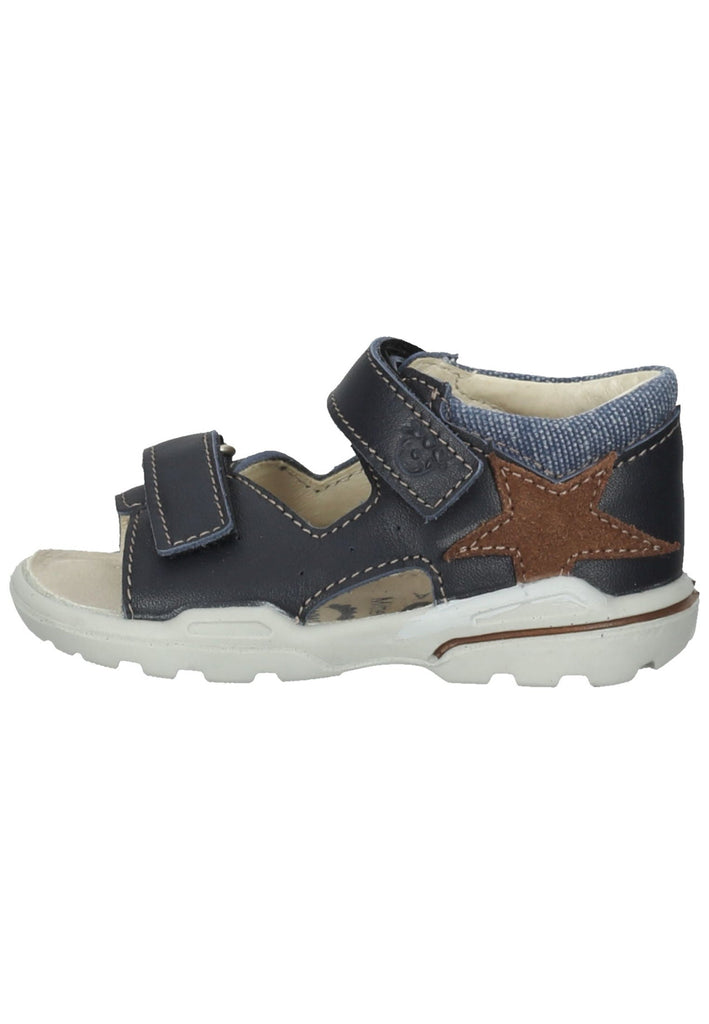 Pepino Sandalen Leder/Textil Dunkelblau - surf4shoes