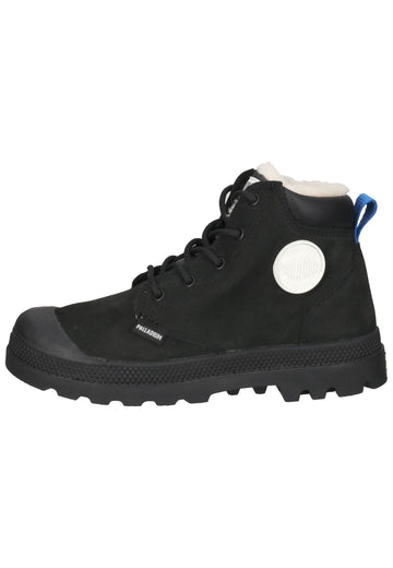 Palladium Stiefelette Leder Schwarz - surf4shoes