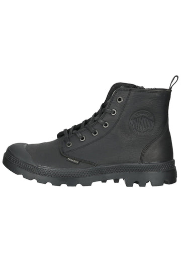 Palladium Stiefelette Leder Schwarz - surf4shoes