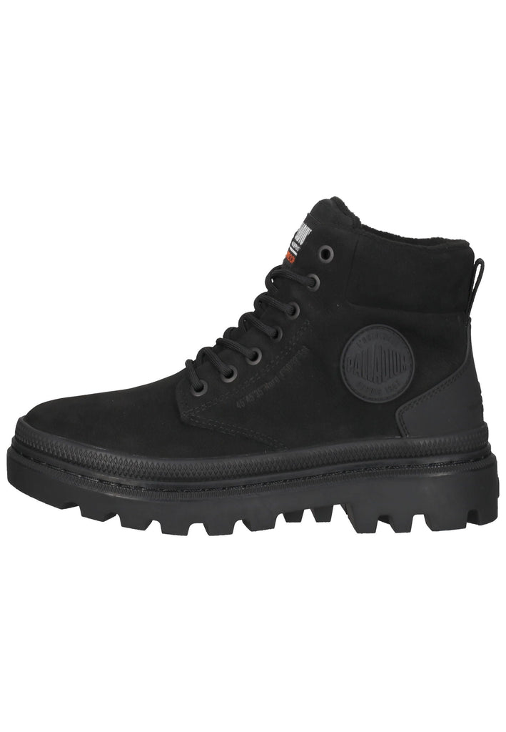 Palladium Stiefelette Leder Schwarz - surf4shoes