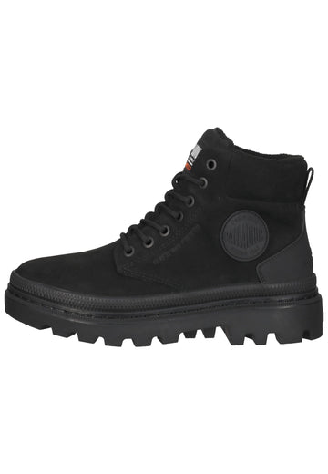 Palladium Stiefelette Leder Schwarz - surf4shoes