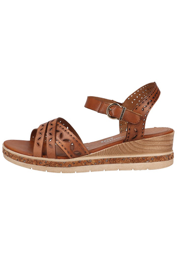 Remonte Sandalen Lederimitat Muskat - surf4shoes