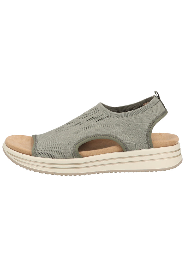 Remonte Sandalen Textil Olive - surf4shoes