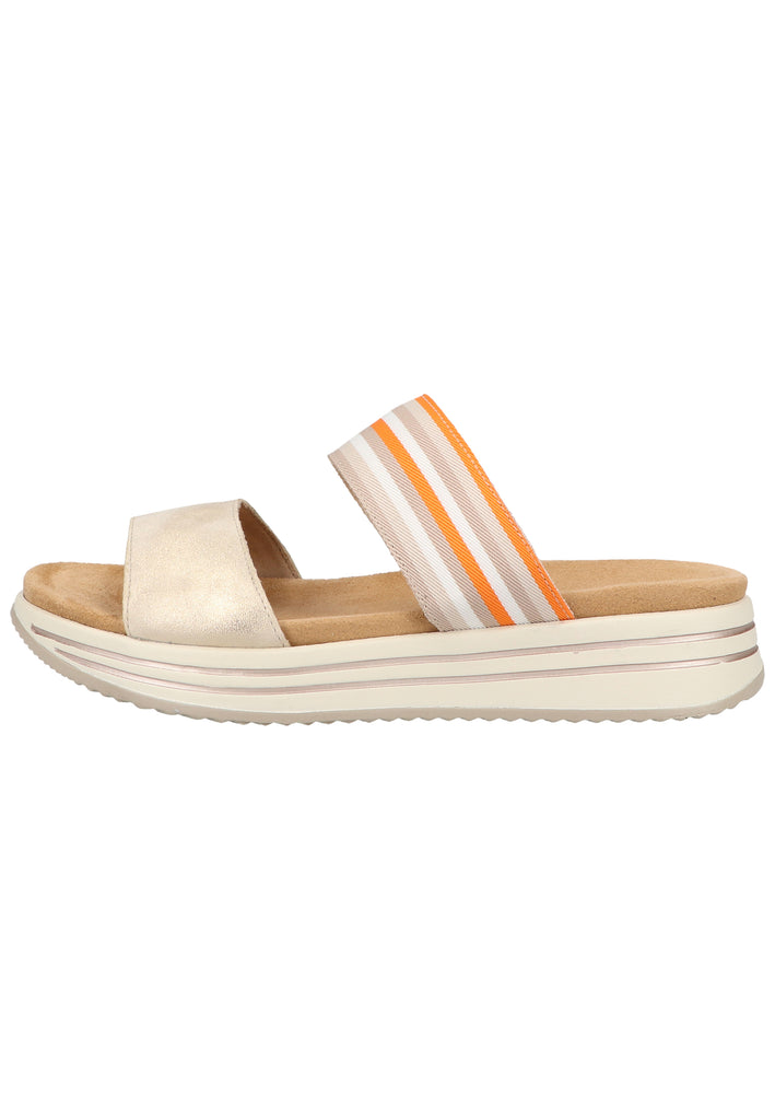 Remonte Sandalen Lederimitat/Textil Beige - surf4shoes