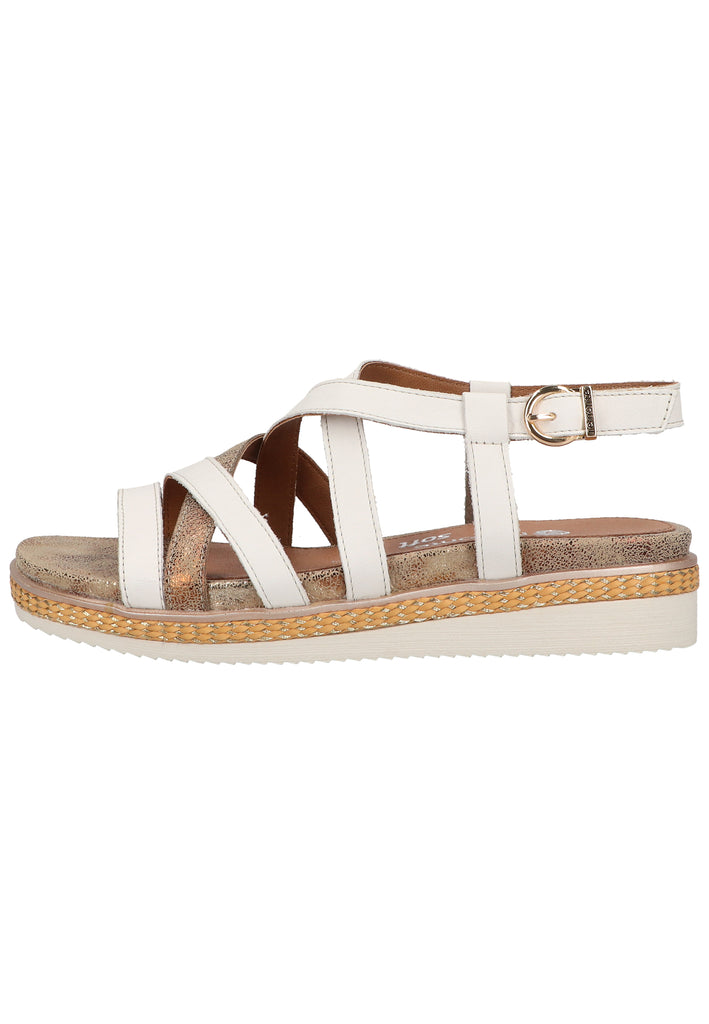 Remonte Sandalen Glattleder Weiß - surf4shoes
