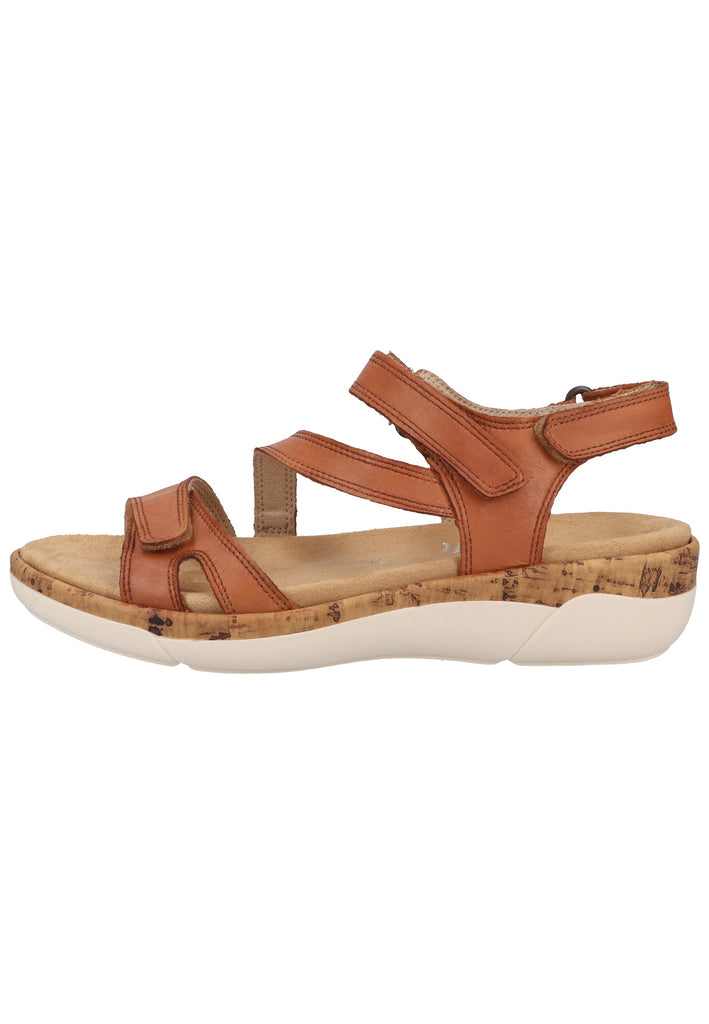Remonte Sandalen Glattleder Braun - surf4shoes