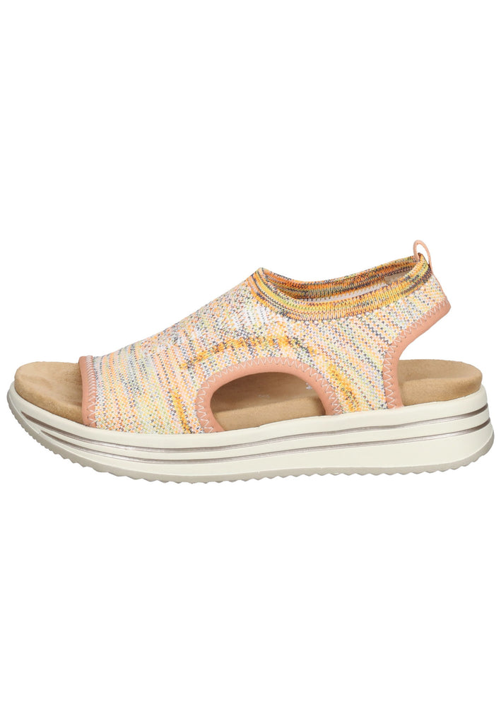 Remonte Sandalen Textil Beige - surf4shoes