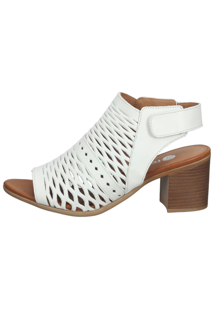 Remonte Sandalen Leder Weiß - surf4shoes