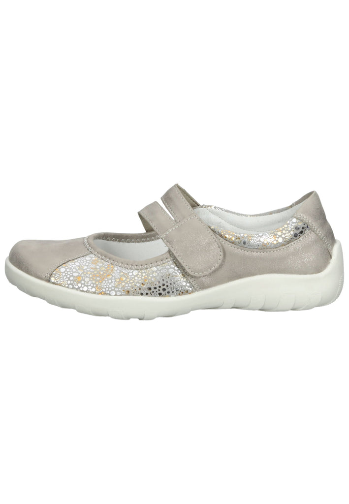 Remonte Ballerinas Lederimitat Beige/Gold - surf4shoes