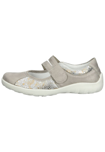 Remonte Ballerinas Lederimitat Beige/Gold - surf4shoes