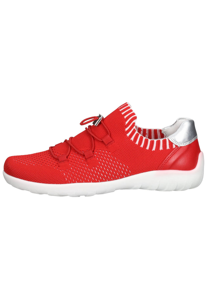 Remonte Sneaker Textil Rot/Silber - surf4shoes