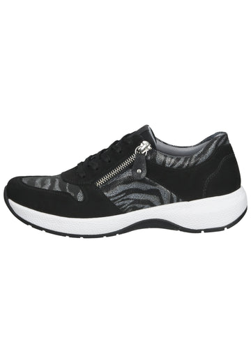 Remonte Sneaker Leder Schwarz/grau - surf4shoes