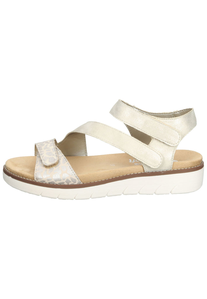 Remonte Sandalen Leder Beige - surf4shoes
