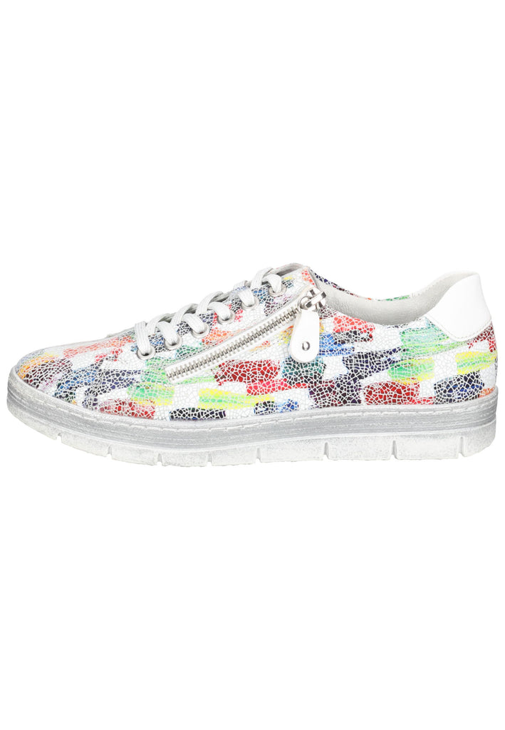 Remonte Sneaker Glattleder Weiß Kombi - surf4shoes