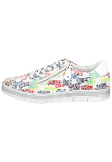 Remonte Sneaker Glattleder Weiß Kombi - surf4shoes