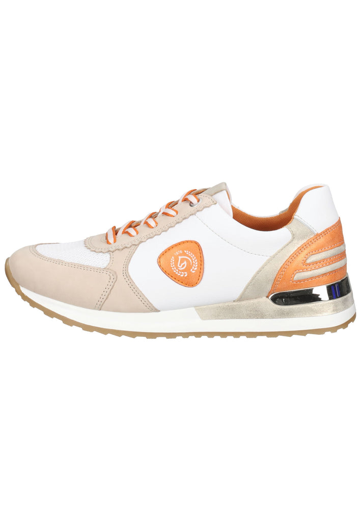 Remonte Sneaker Glattleder Weiß/Beige - surf4shoes