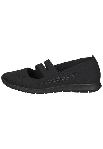 Remonte Ballerinas Textil Schwarz - surf4shoes