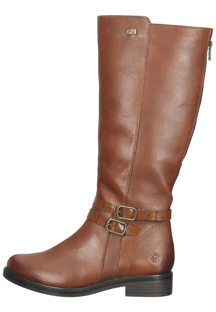 Remonte Stiefel Glattleder Chestnut - surf4shoes
