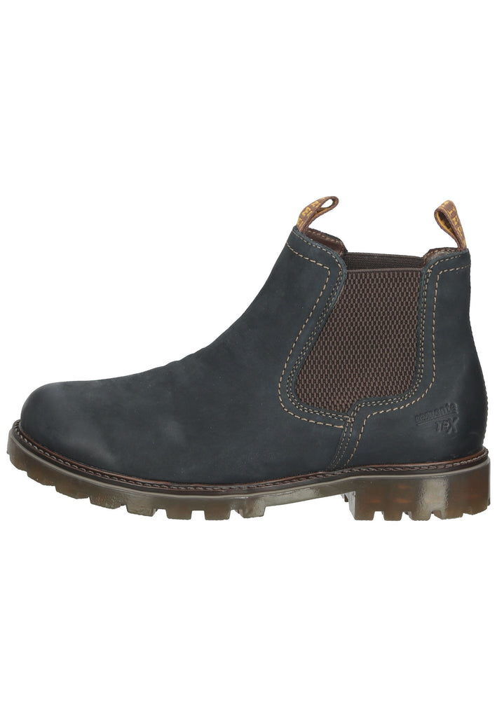 Remonte Stiefelette Leder/Textil Blau/Braun - surf4shoes