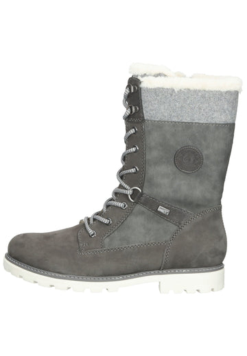 Remonte Stiefel Lederimitat/Textil Smoke Warmfutter - surf4shoes