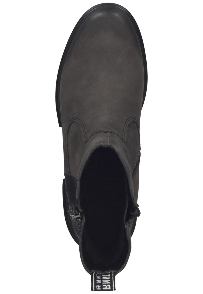 Remonte Stiefelette Leder Dunkelgrau - surf4shoes