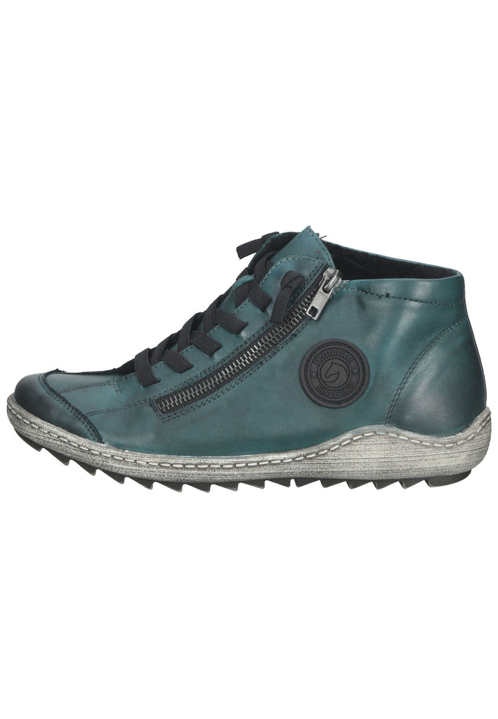 Remonte Sneaker Glattleder Petrol - surf4shoes