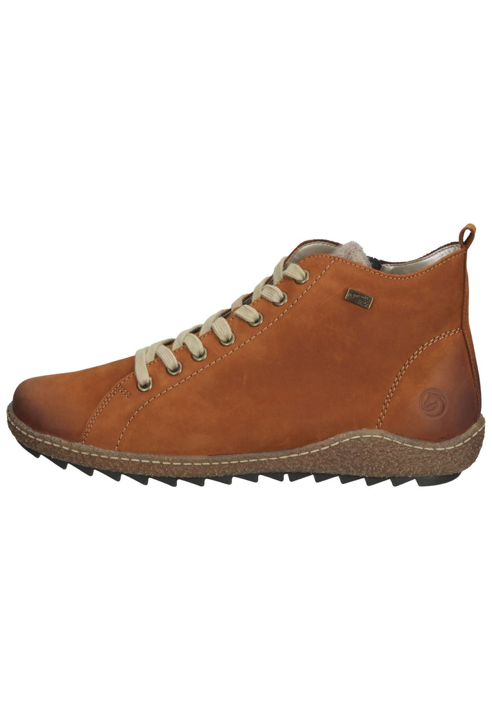 Remonte Sneaker Leder Hellbraun - surf4shoes