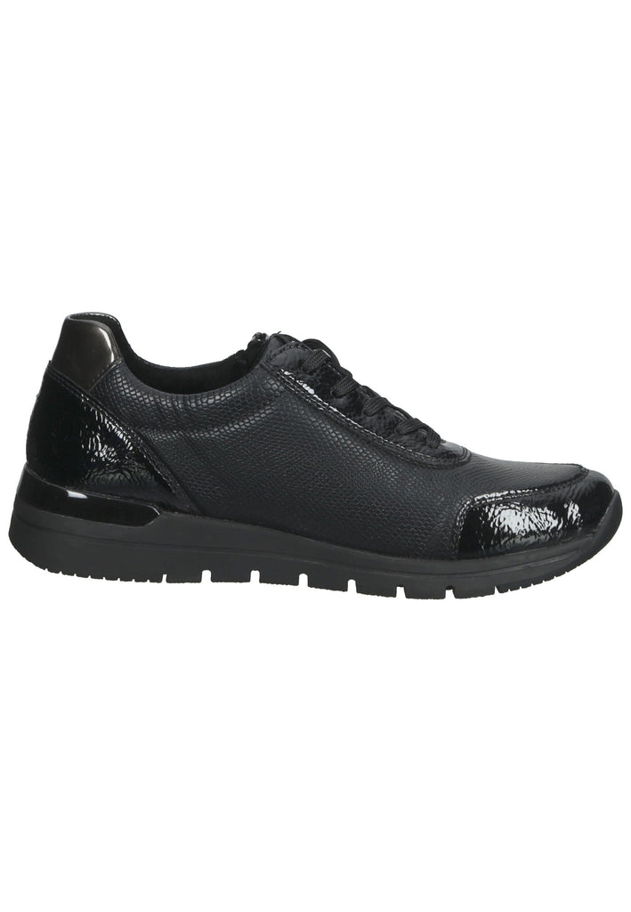 Remonte Sneaker Lederimitat/Textil Schwarz - surf4shoes