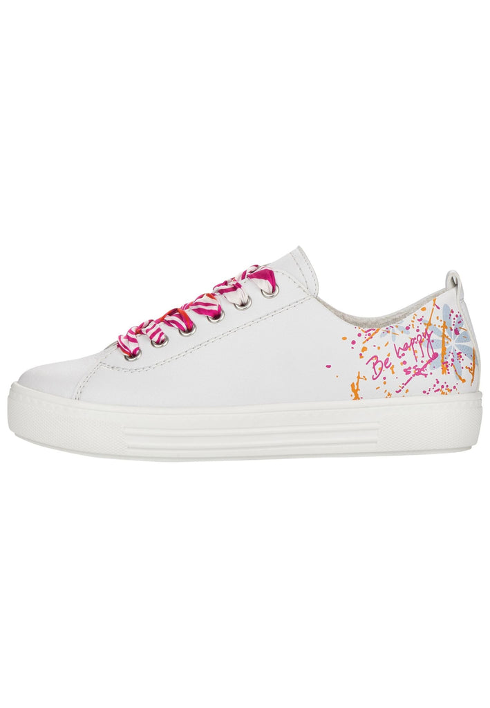 Remonte Sneaker Glattleder Weiß - surf4shoes
