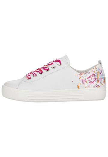 Remonte Sneaker Glattleder Weiß - surf4shoes