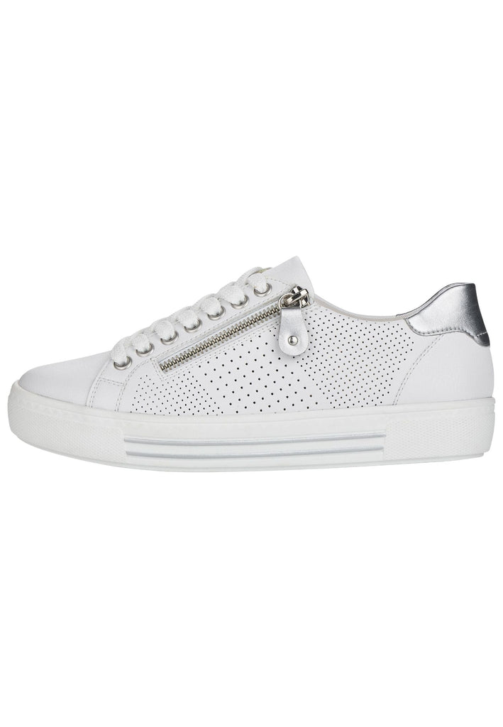 Remonte Sneaker Leder Weiß - surf4shoes