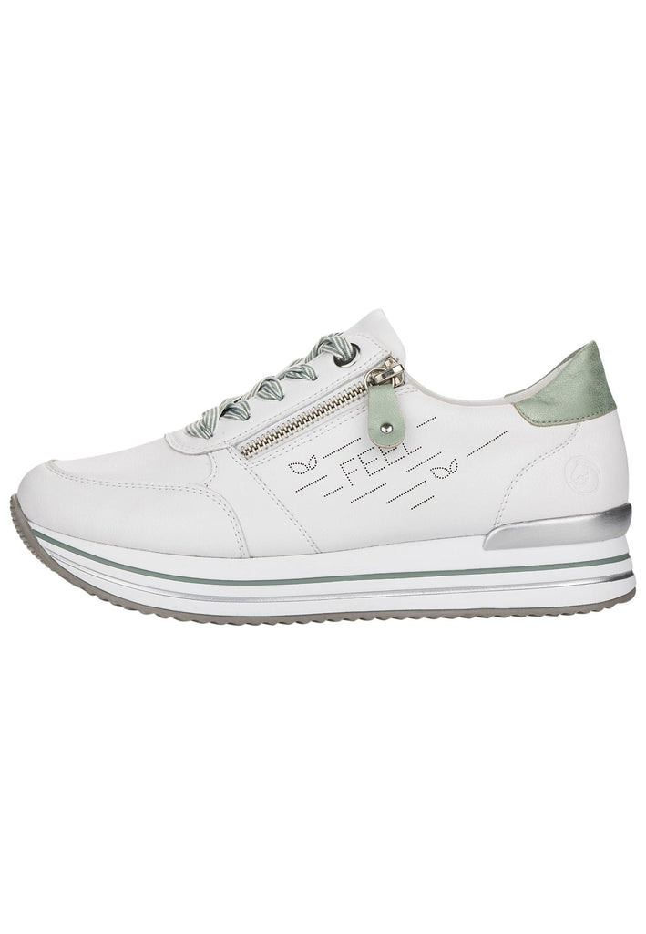 Remonte Sneaker Leder Weiß - surf4shoes