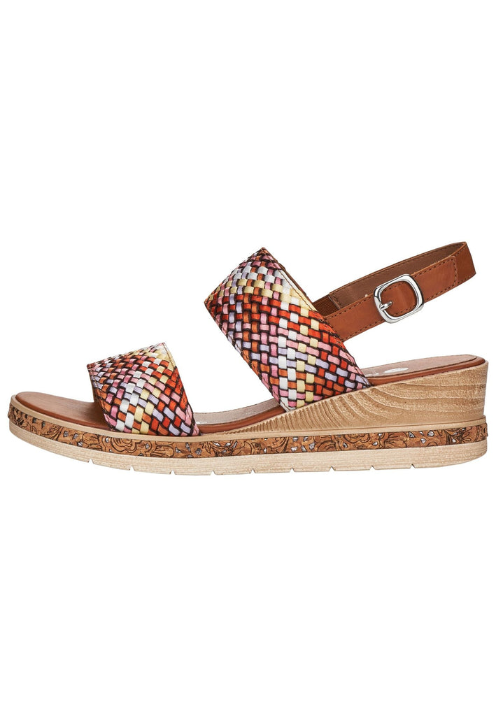 Remonte Sandalen Lederimitat Multicolor - surf4shoes