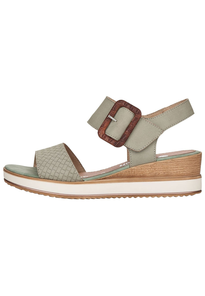 Remonte Sandalen Leder Grau - surf4shoes