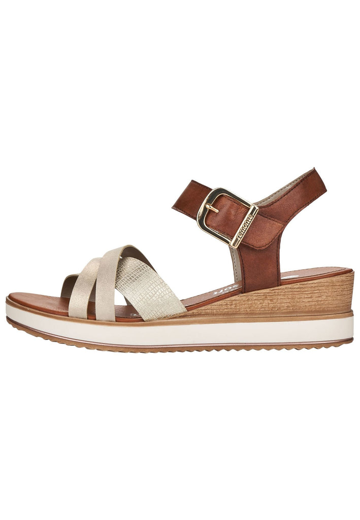 Remonte Sandalen Lederimitat Multi - surf4shoes