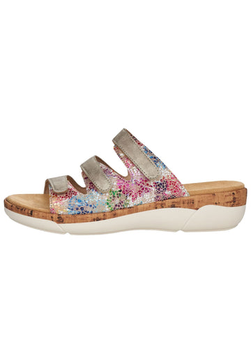 Remonte Pantoletten Leder Multicolor - surf4shoes