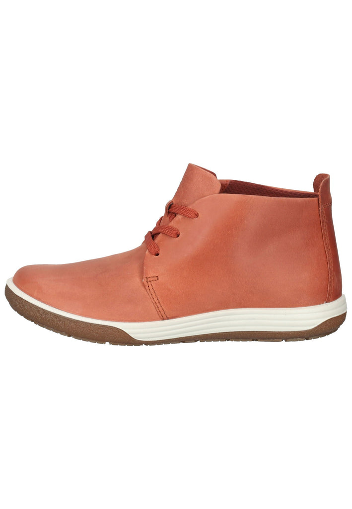ecco Sneaker Nubukleder Rot - surf4shoes