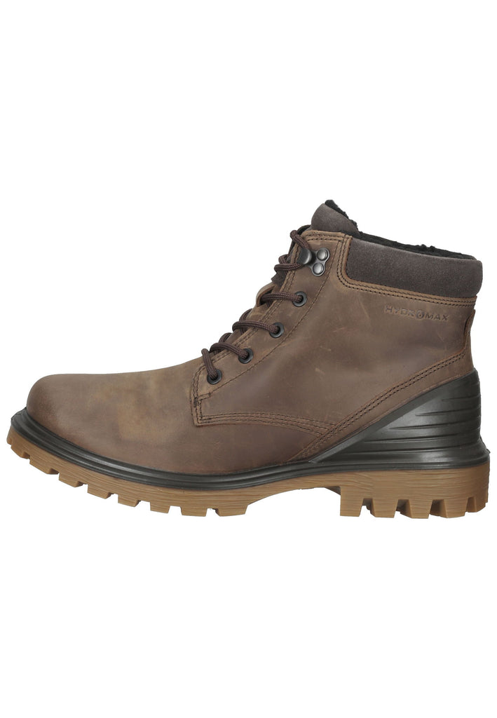 ecco Stiefelette Nubukleder Dunkelbraun Warmfutter - surf4shoes