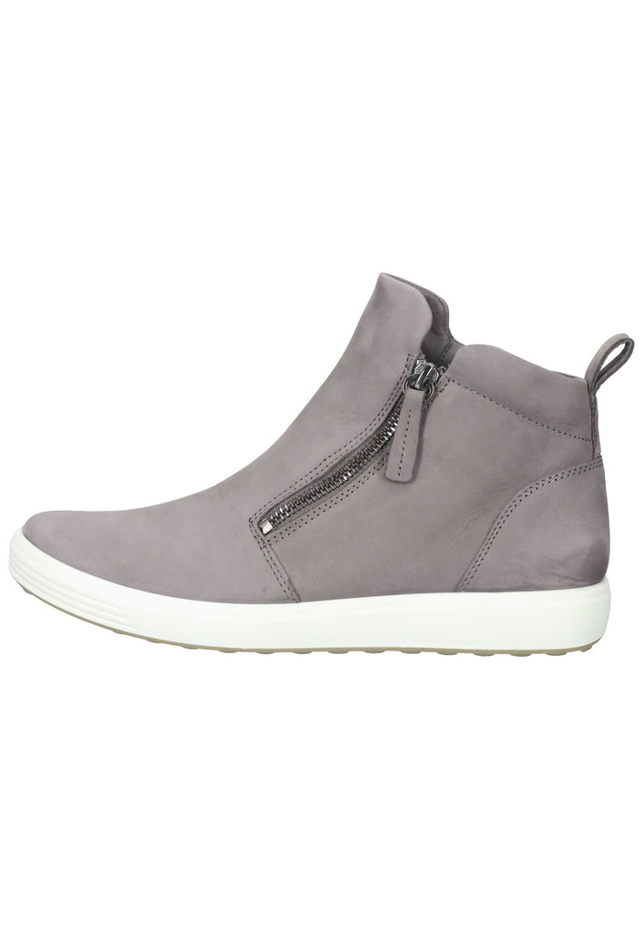 ecco Sneaker Nubukleder Schwarz - surf4shoes