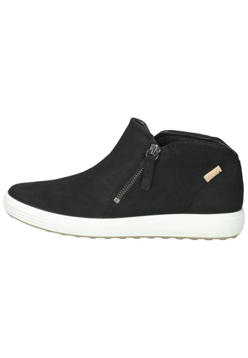 ecco Stiefelette Nubukleder Schwarz - surf4shoes