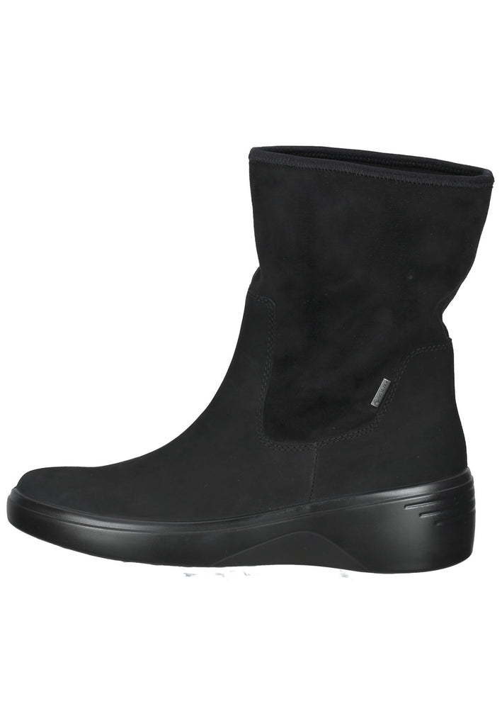 ecco Stiefelette Textil Schwarz - surf4shoes