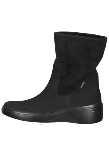 ecco Stiefelette Textil Schwarz - surf4shoes