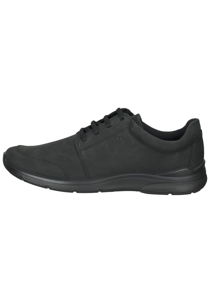ecco Sneaker Nubukleder Schwarz - surf4shoes