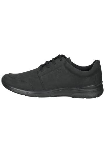ecco Sneaker Nubukleder Schwarz - surf4shoes