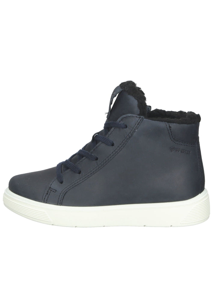 ecco Stiefelette Nubukleder Dunkelblau Warmfutter - surf4shoes