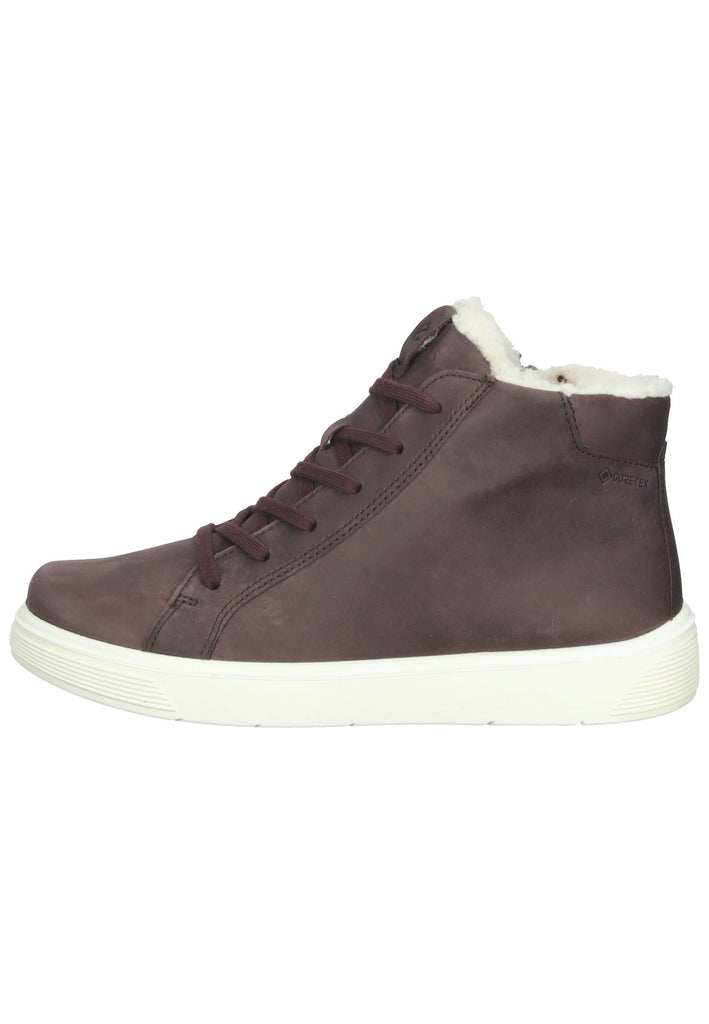 ecco Stiefelette Nubukleder Dunkelbraun Warmfutter - surf4shoes