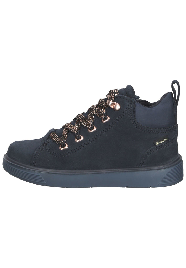 ecco Sneaker Leder Dunkelblau - surf4shoes