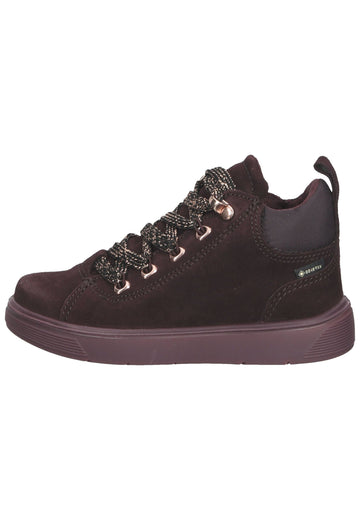 ecco Sneaker Veloursleder Dunkelrot - surf4shoes